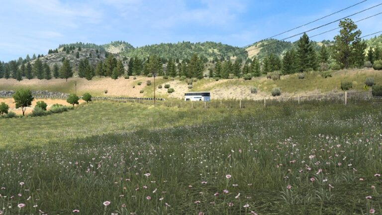 ATS – New Summer Graphics and Weather Mod V4.0 (1.56)
