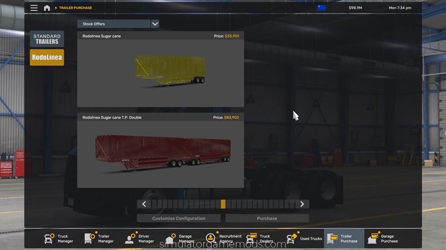 ATS - Rodolinea Canavieiro Trailer