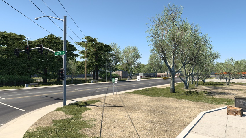 ATS - Spring Graphics and Weather Mod