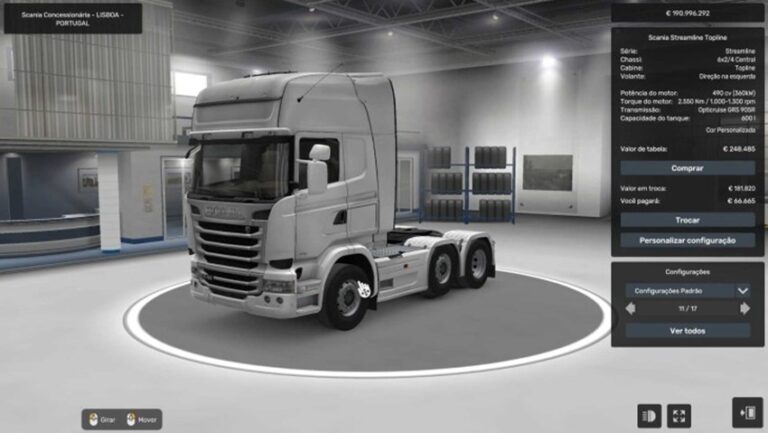 ETS2 – All Trucks (Old) at the Dealer V1.56