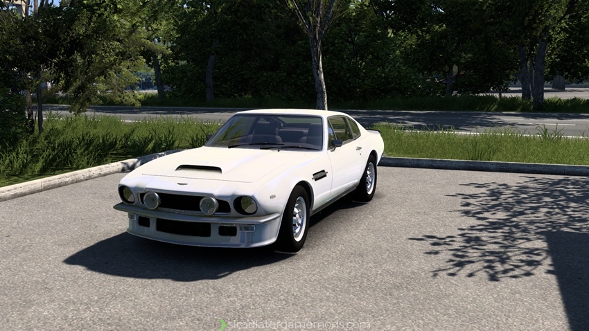 ETS2 – Aston Martin V8 Vantage 1977 car mod