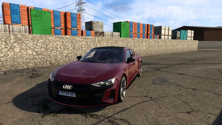 ETS2 – Audi E-tron GT RS 2022 V3.1 (1.55)