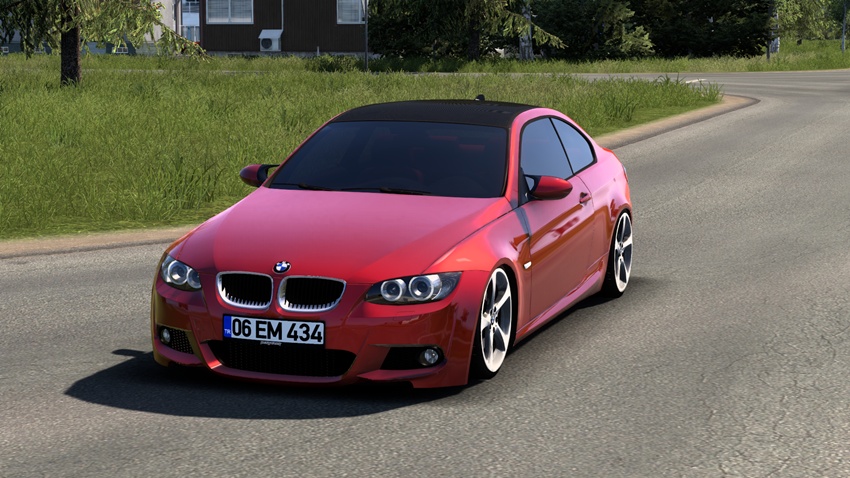 ETS2 BMW 3 Series E92 M-Tech car mod