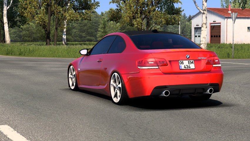 ETS2 BMW 3 Series E92 M-Tech car mod