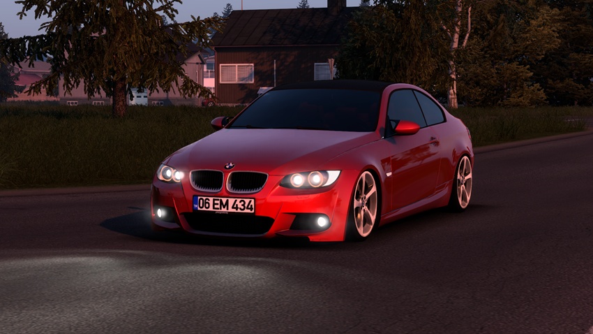 ETS2 BMW 3 Series E92 M-Tech car mod