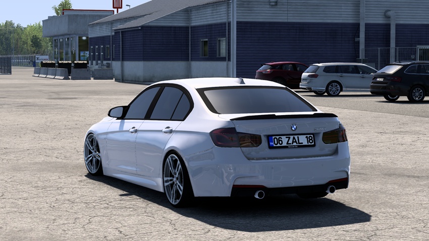 ETS2 BMW 320i F30 M Sport car mod