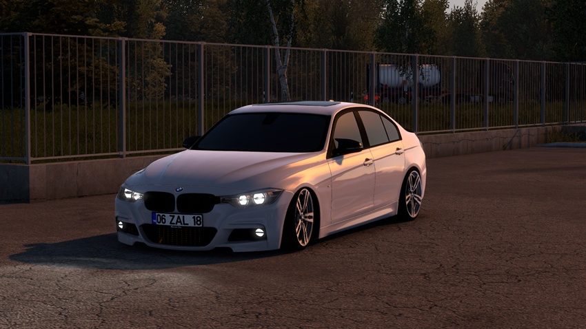 ETS2 BMW 320i F30 M Sport car mod