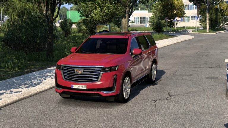 ETS2 – Cadillac Escalade 2021 V2.0 (1.56)