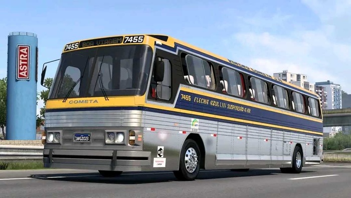 ETS2 1.56 – Flecha Azul Classic Bus Mod V1.031
