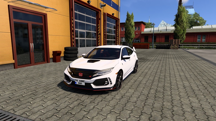 ETS2 – Honda Civic Type R FK8 car mod
