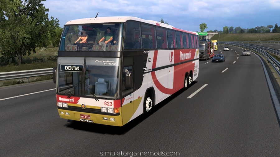 Marcopolo Paradiso GV 1450 LD Scania bus mod