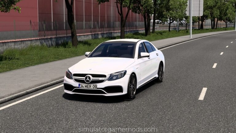 ETS2 – Mercedes AMG C63 S 2017 (1.55)