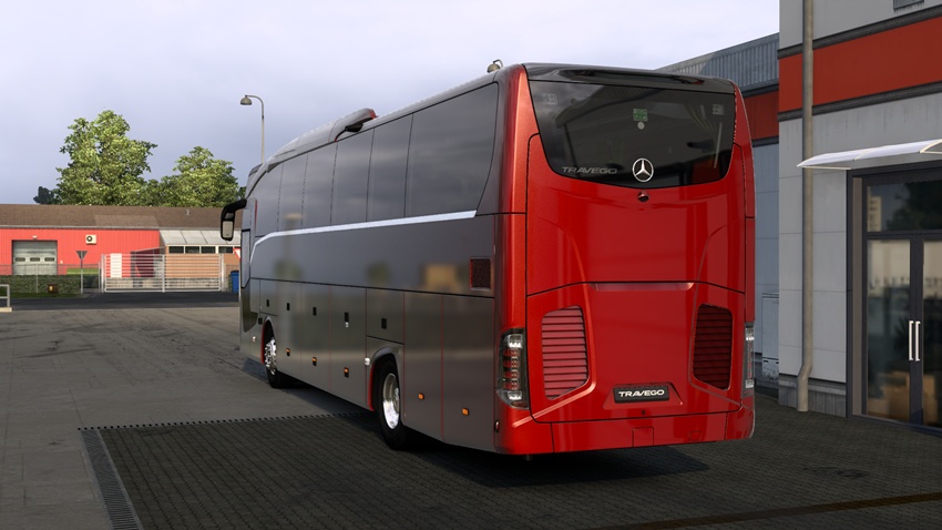 ETS2 Mercedes-Benz New Travego 15 SHD bus mod