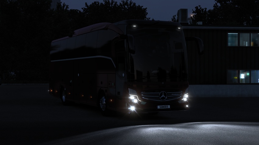ETS2 Mercedes-Benz New Travego 15 SHD bus mod