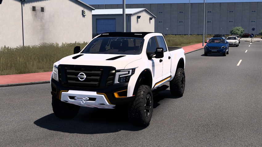 ETS2 – Nissan Titan Warrior 2017 pickup mod