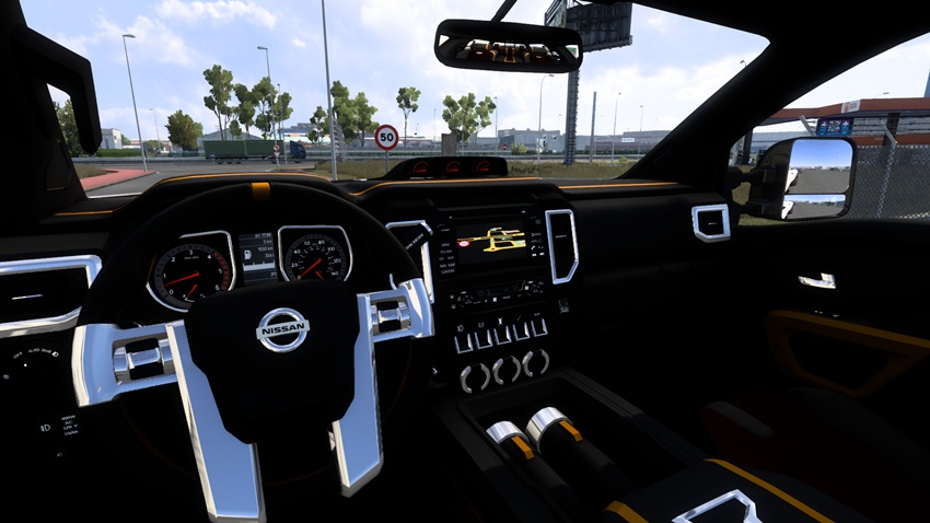 ETS2 – Nissan Titan Warrior 2017 pickup mod
