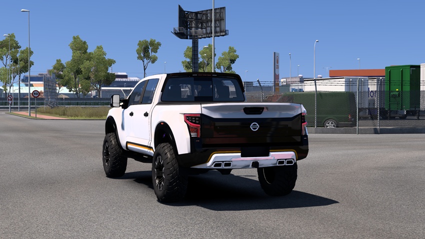 ETS2 – Nissan Titan Warrior 2017 pickup mod