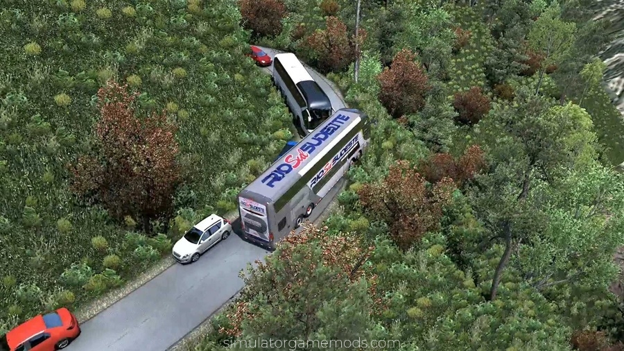 ETS2 - Peru Death Road Map mod