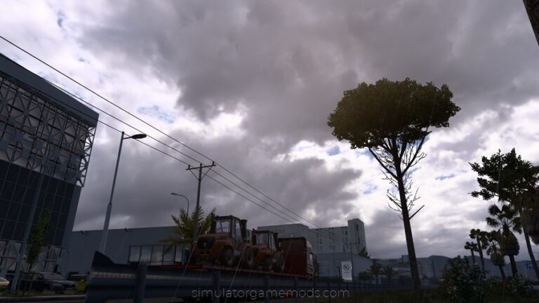 ETS2 – Realistic Weather System V1.5 (1.56)