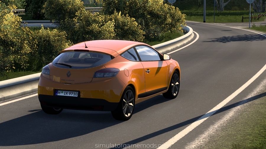 ETS2 - Renault Megane 3 Coupe 2013 car mod