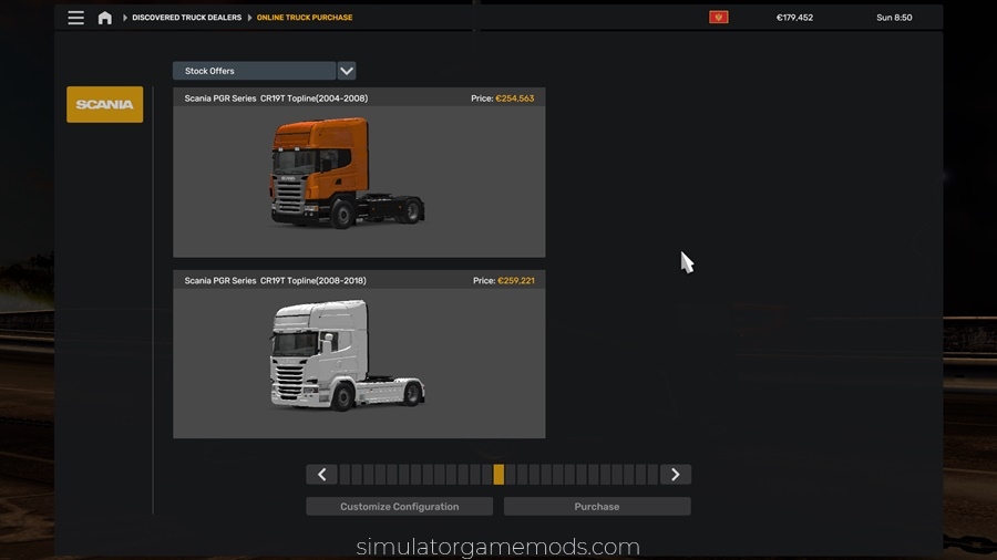 ETS2 – Scania PGR-Series