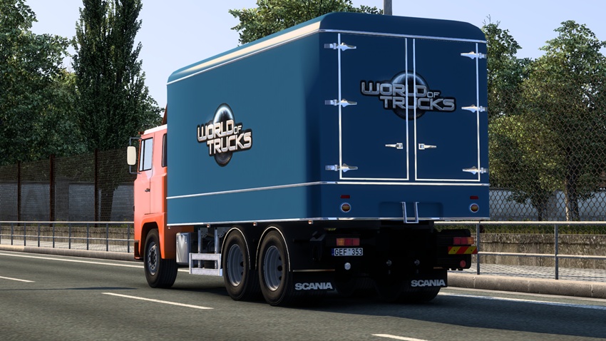 ETS2 Scania Vabis 1 Series truck mod