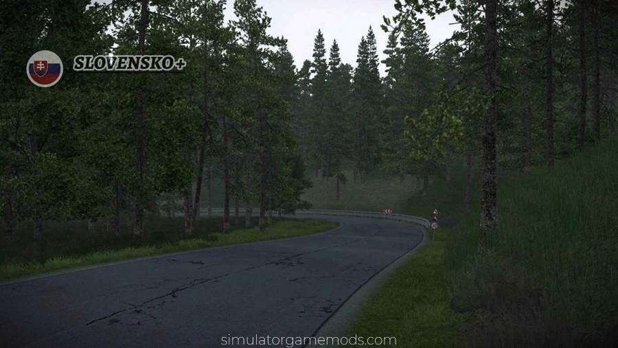 ETS2 - Slovensko+ map
