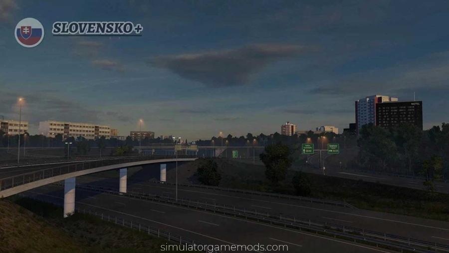 ETS2 - Slovensko+ map