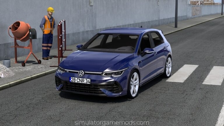 ETS2 – Volkswagen Golf 8 R Line (1.55)