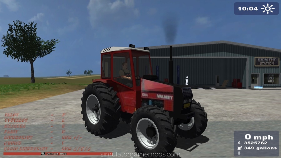 Fs2009 - Valmet 604 Tractor Mod