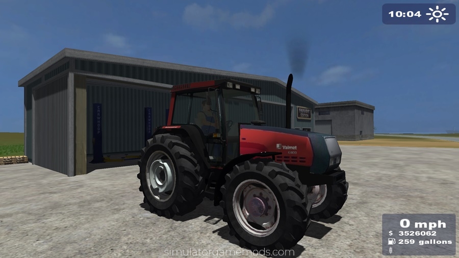 FS2009 - Valmet 6400 Tractor Mod