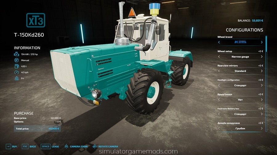 FS22 - KhTZ-150K-D260 Tractor