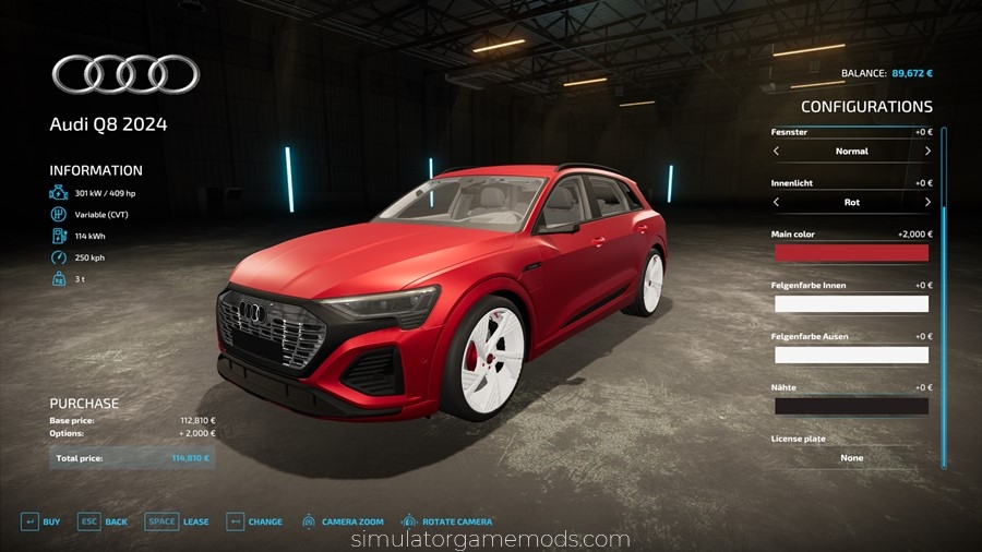 FS22 - Audi RS Q8