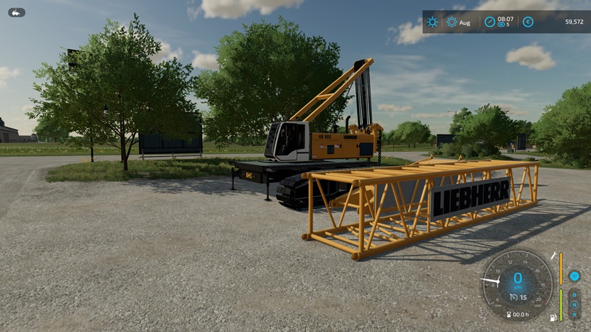 FS22 - Liebherr HS895 Crane