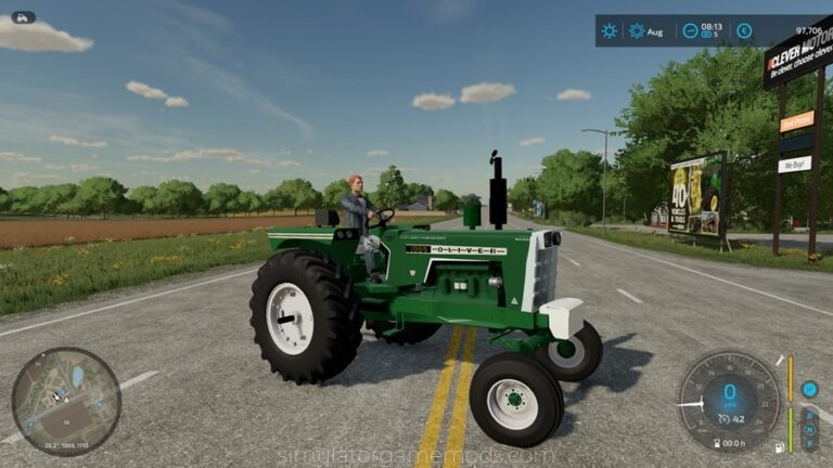 FS22 – Oliver 1955 Diesel V1.0.0.1