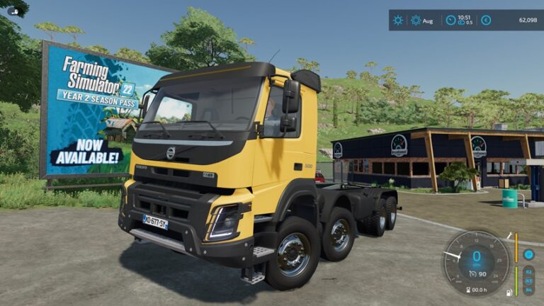 FS22 – Volvo FMX Ampiroll 8×4 V1.0