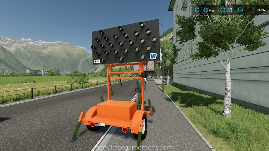 FS22 - Wanco Arrow Board Trailers and Skid Products