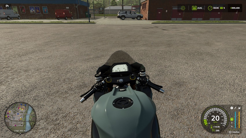FS25 - 2025 Kawasaki Ninja ZX-10R Racing Motorcycle mod