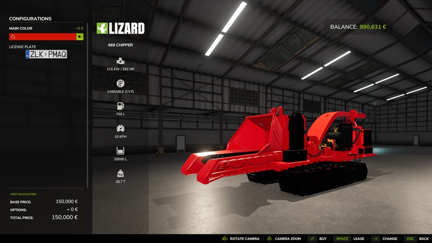 FS25 - 669 Chipper
