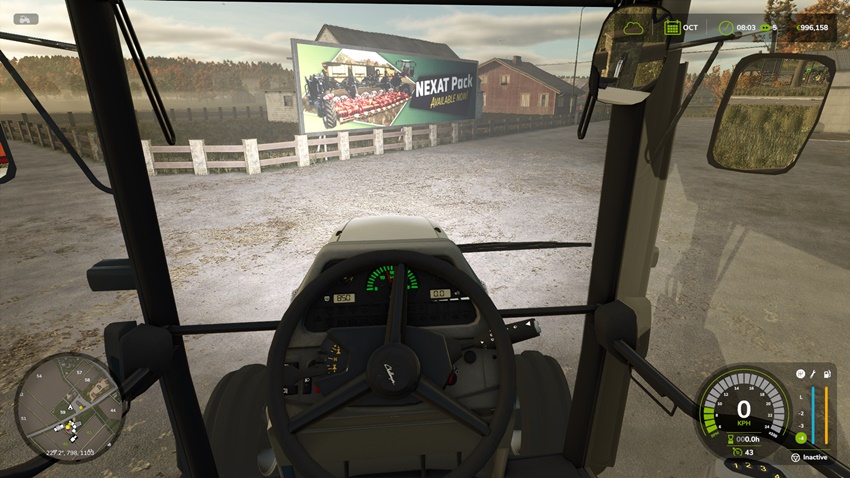 FS25 - Agco White 65-6810 2wd 4wd Tractor Pack