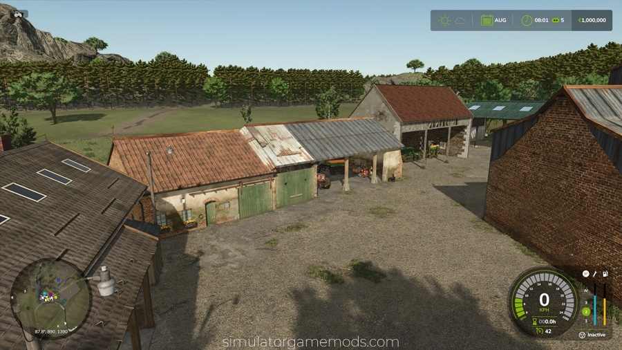 FS25 - Alone In The World 2K25 Map Farm Area