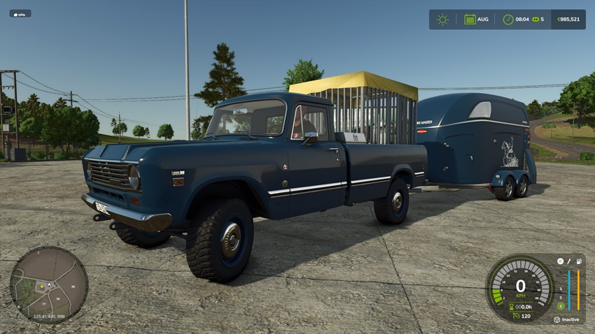 FS25 - Animal Transports Pickup and Trailer