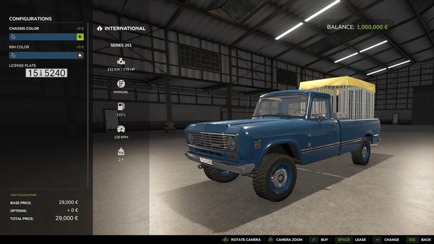 FS25 - Animal Transports Pickup and Trailer