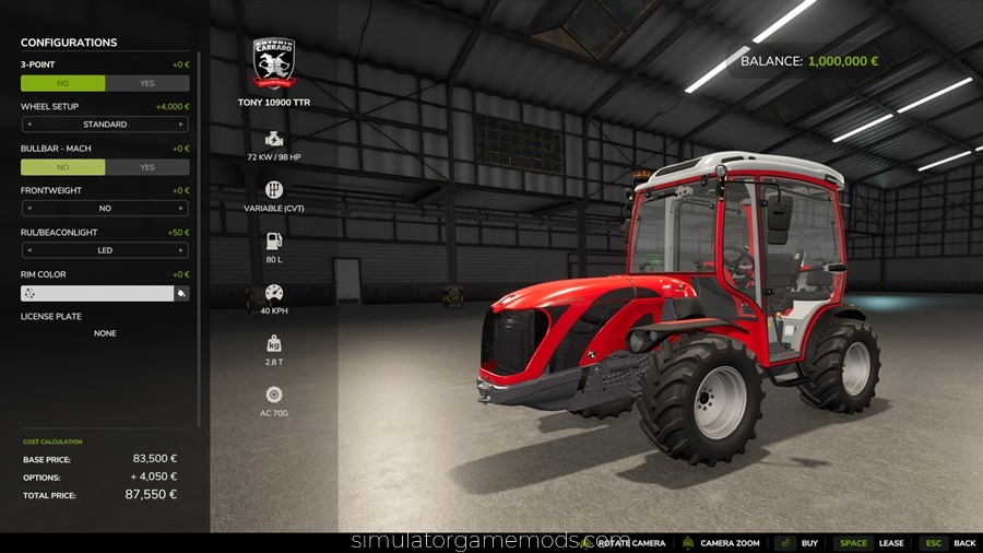 FS25 - Antonio Carraro Tony 10900 TTR