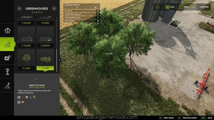 FS25 - Apple Tree