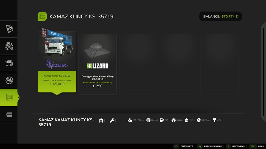 FS25 - Autocrack Kamaz Klintsy 4×2