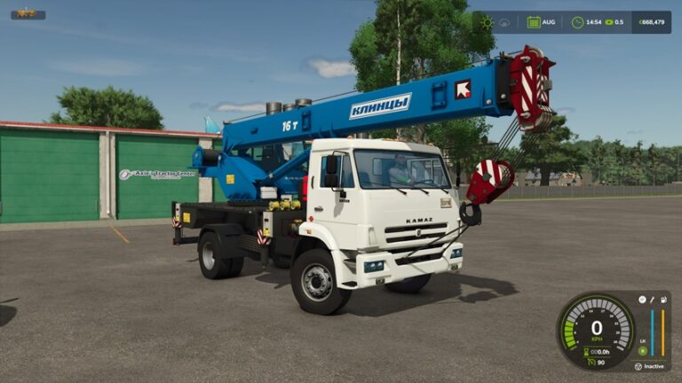 FS25 – Autocrack Kamaz Klintsy 4×2 V1.0