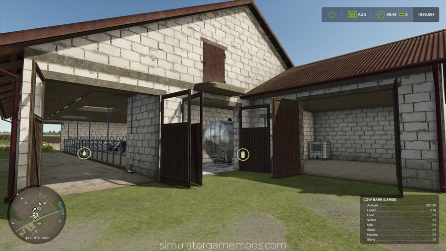 FS25 - Big Cow Barn