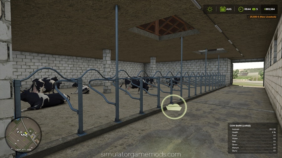 FS25 - Big Cow Barn