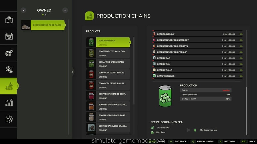 FS25 - Bioplastic Production